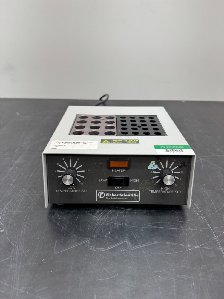 Image of Fisher Scientific Dry Bath Incubator 2 Block Heating Unit